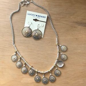 Necklace and earring set